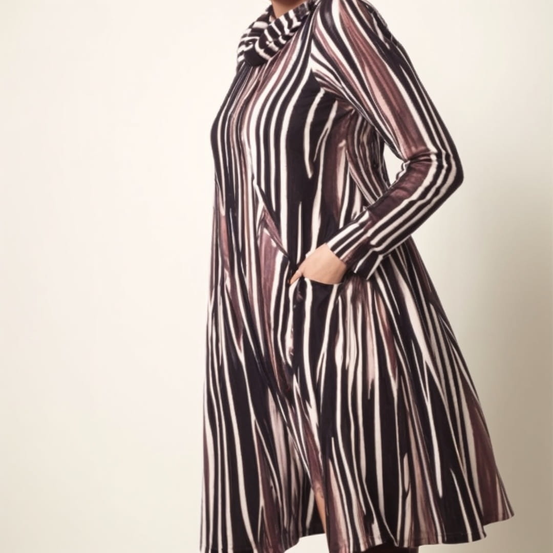 VESTIDO IRENE BURDA