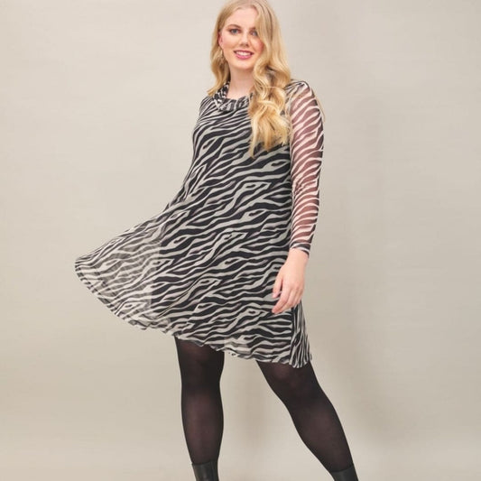 VESTIDO KARINA ZEBRA