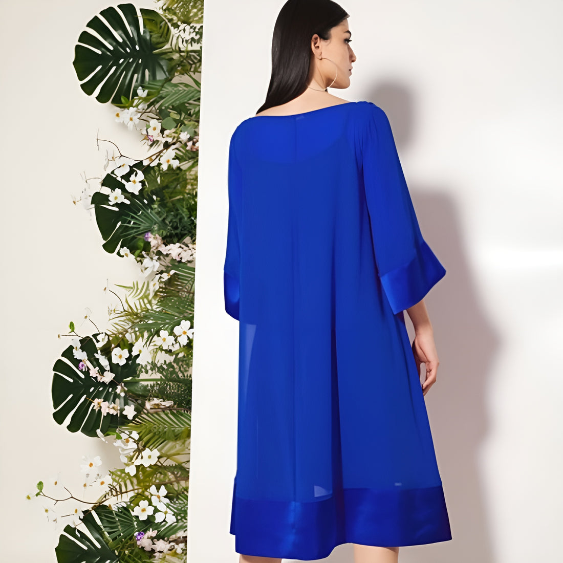 VESTIDO GALA Azul
