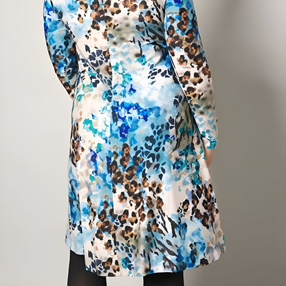 VESTIDO EMMA PETALOS AZUL