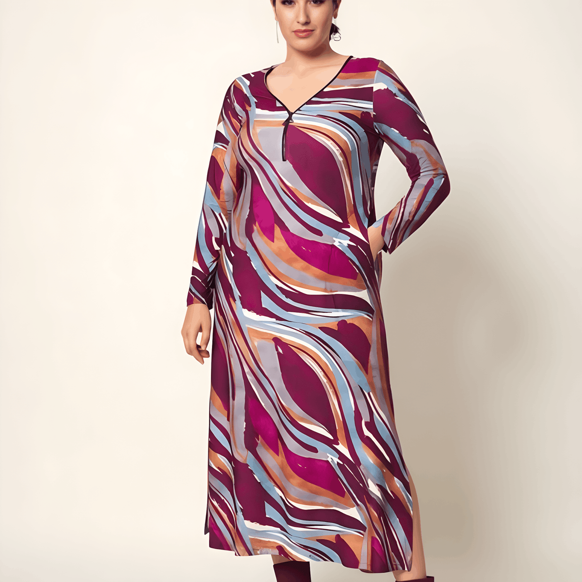 VESTIDO TATIANA COCOA
