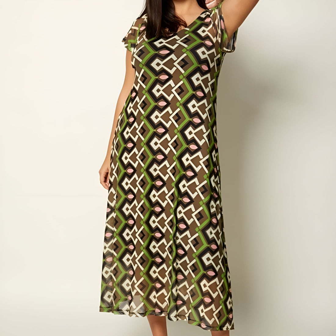 VESTIDO AINA GOMA