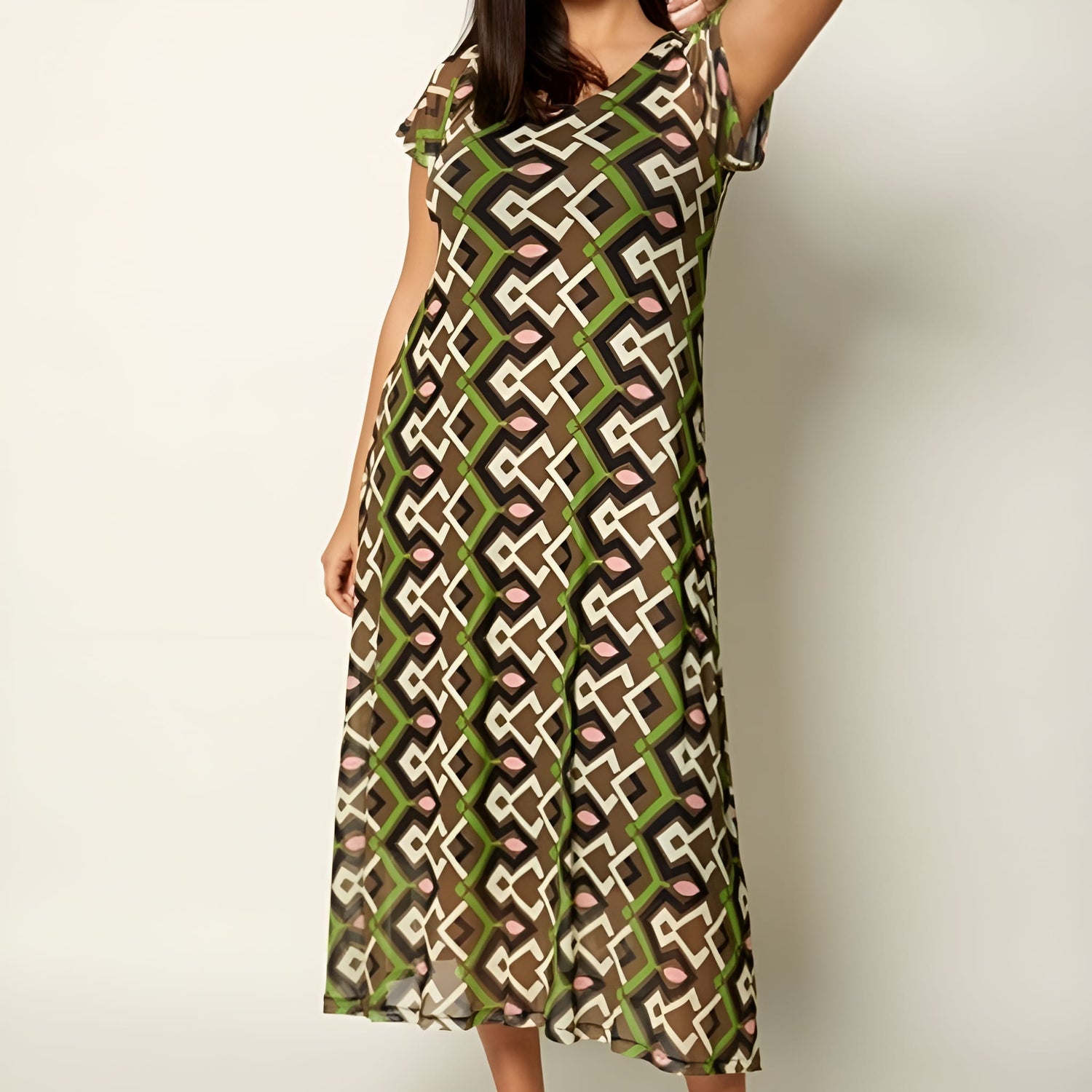 VESTIDO AINA GOMA