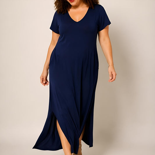 VESTIDO VIVIAN Azul Marino