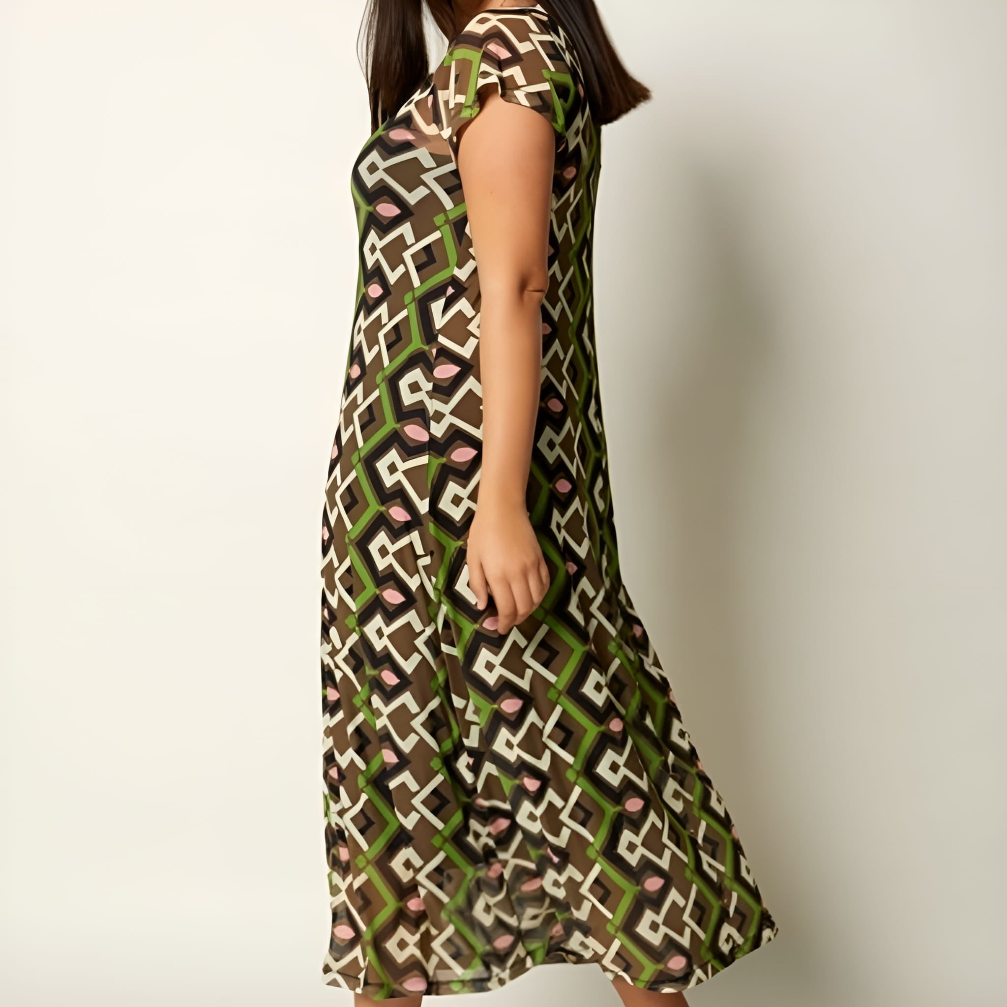 VESTIDO AINA GOMA