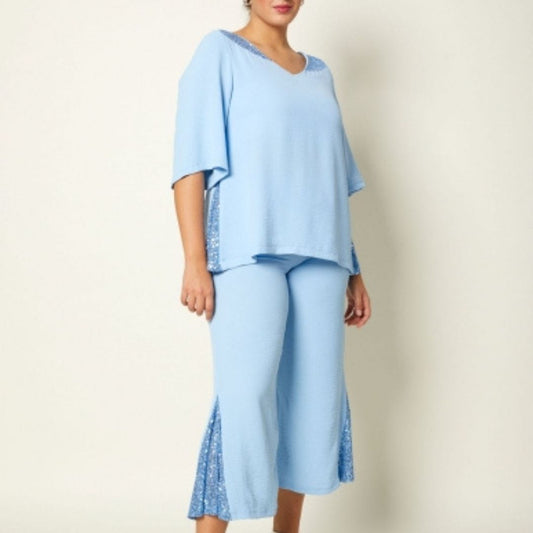 CONJUNTO ARETHA AZUL